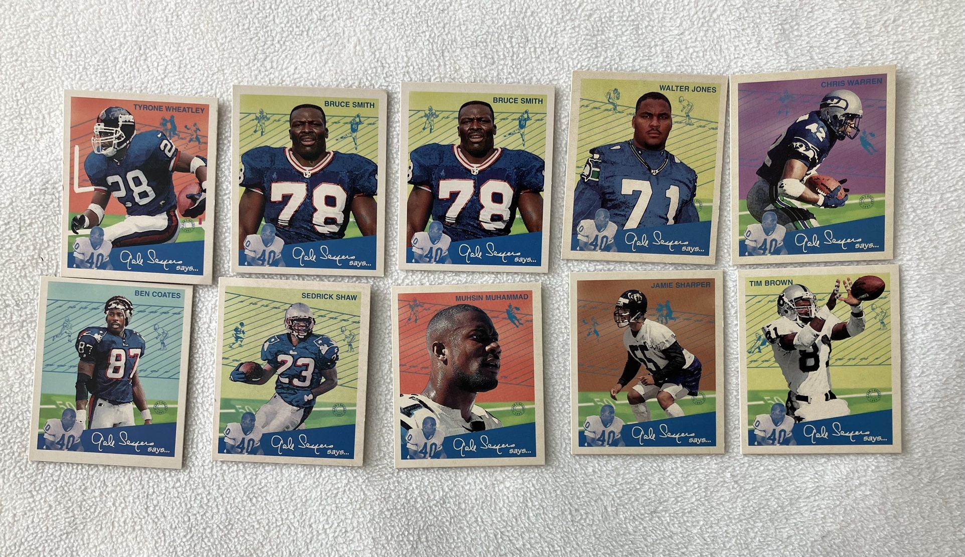1997 Fleer ll Goudey NFL Cards/click on pictures