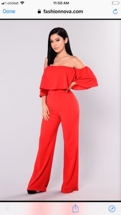 New fashion nova jumpsuit size M