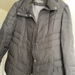 Kennith Cole Black Causal Women’s Rain Coat Jacket 