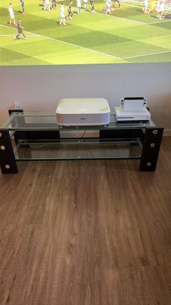 Glass Tv stand