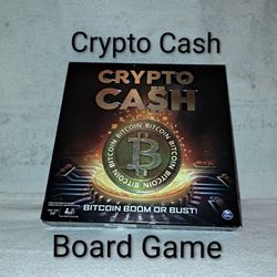 Crypto Cash Board Game In Excellent New Condition (Is Complete Nothing Missing)