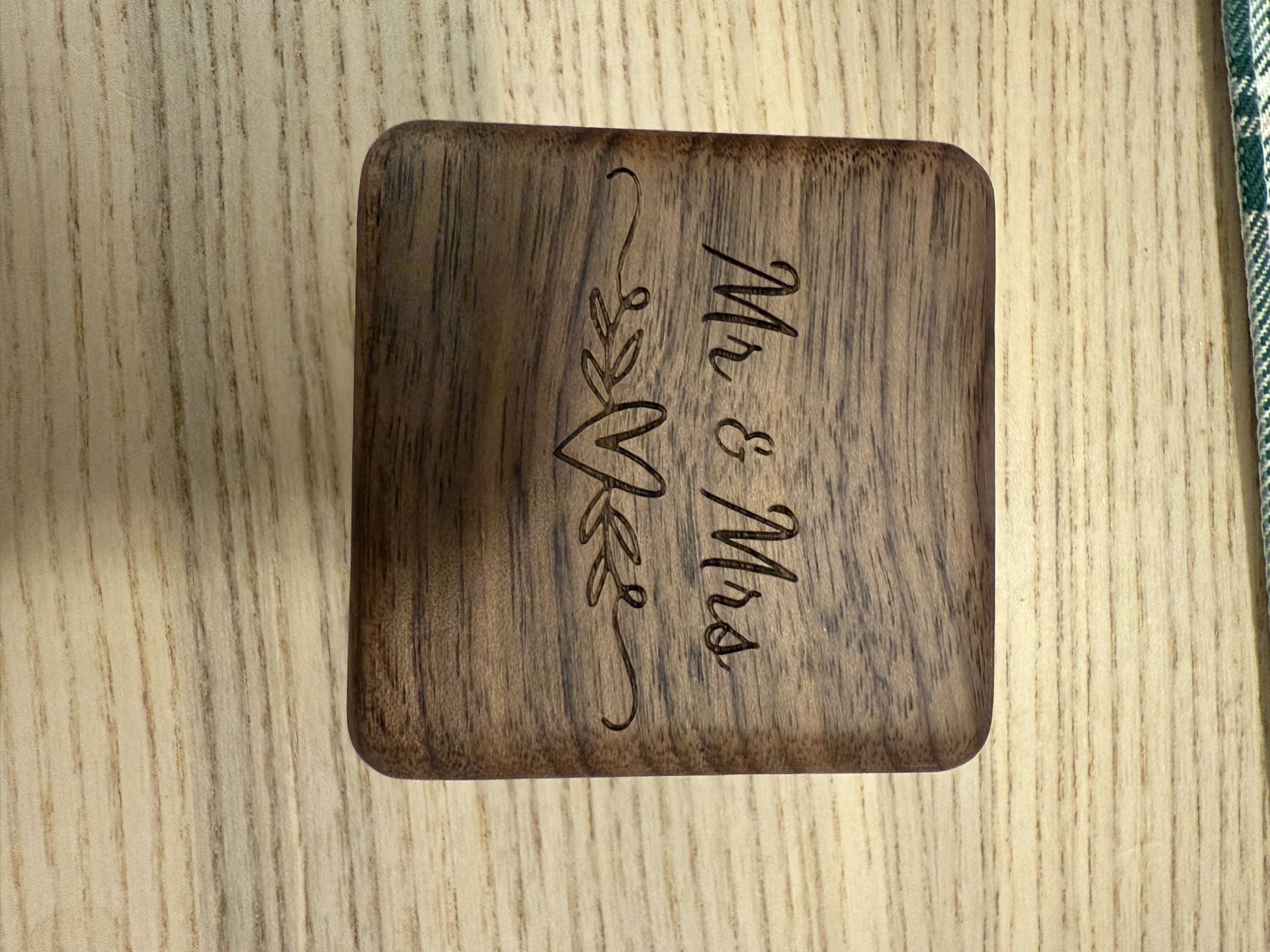 Wood Ring Box