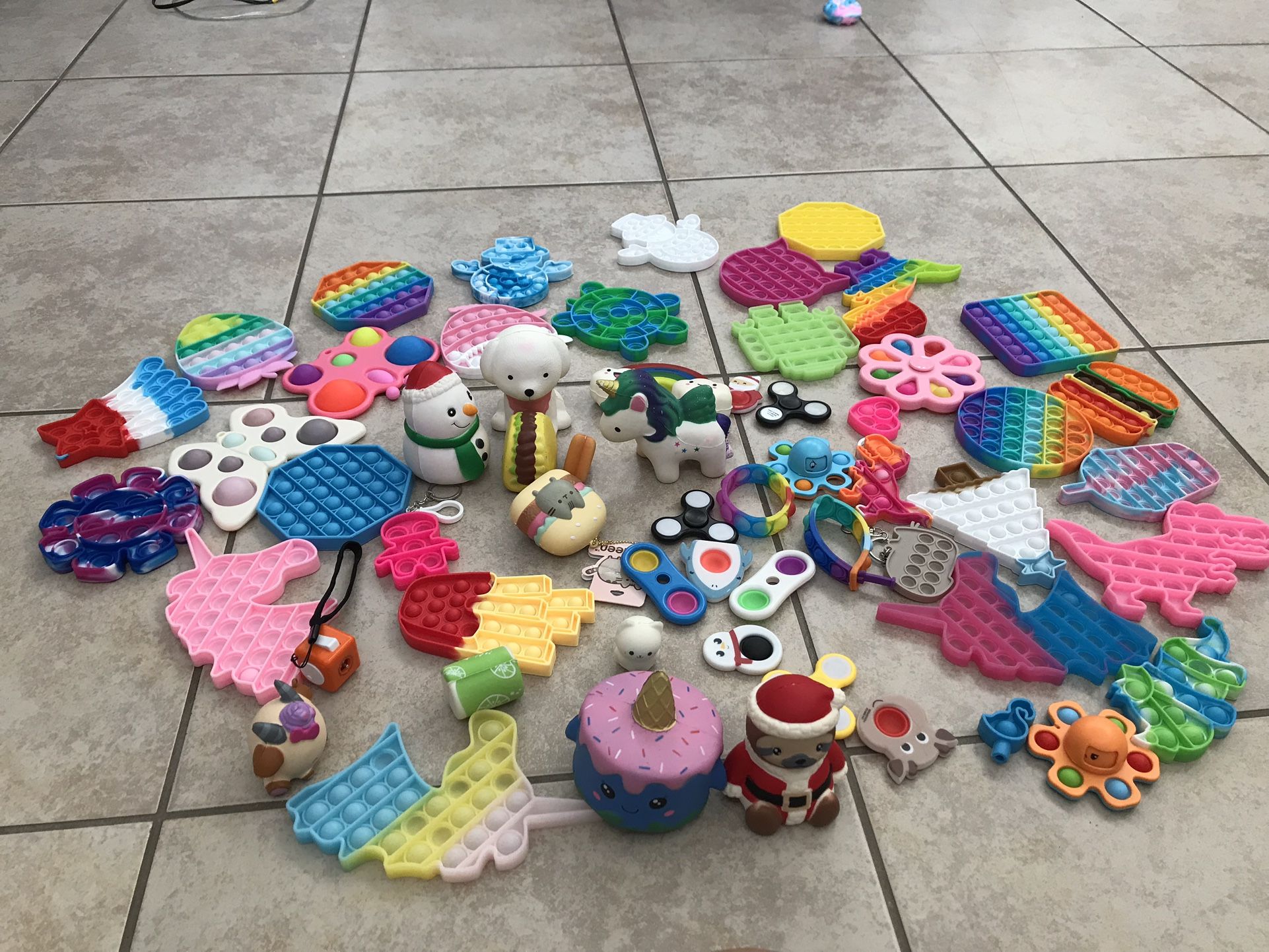 Pop It, Squishy Toys And More