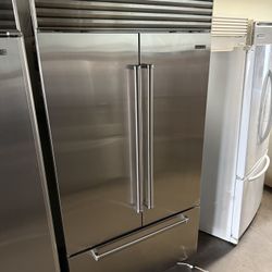 Sub Zero 42” Stainless Steel French Door Built In Refrigerator 