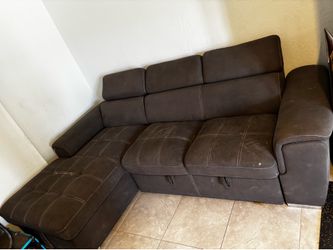 Pop out sofa