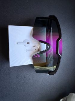 New Sunglasses plus earbuds combo