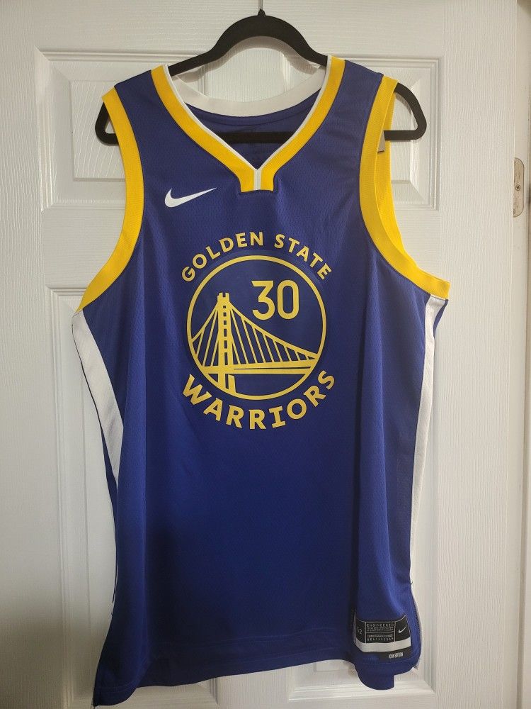 NBA Golden State Warriors #30 Steph Curry Jersey The Bay” Sz XL New W/ Tags