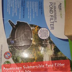 Aquascape Submersible Pond Filter 95110  k3gl 50s