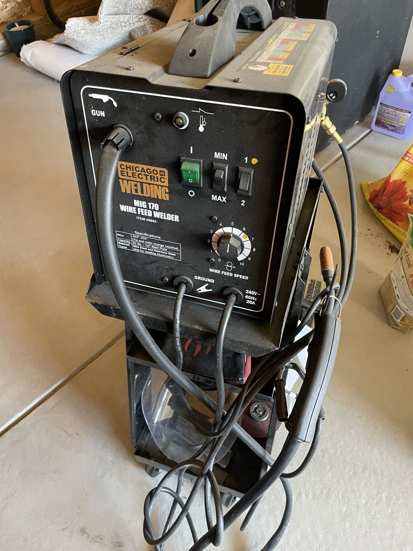 Chicago electric Mig 170 Welder for Sale in Mead, CO OfferUp