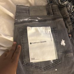 Purple Jeans Size 36