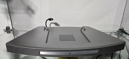 Bose SoundTouch Pedestal Model 412534 Wireless Wi-Fi Base Silver Tested Works