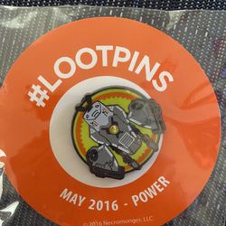 Loot Crate Exclusive Power Pin 