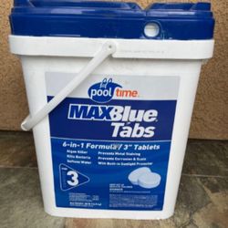 Max blue Tabs Chlorine
