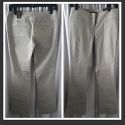The Limited Bootcut Exact Stretch Pants In Khaki Tan *BRAND NEW