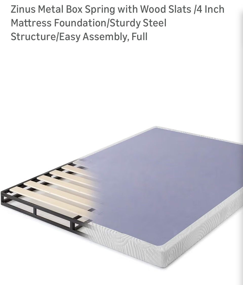 Box spring 4” - full