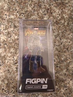 Marvel Avengers Captain America #128 Low Unlock FigPin