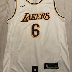 Lebron James Laker Jersey 