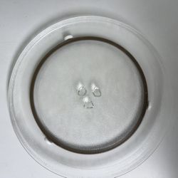 Glass microwave turntable plate and roller ring.
