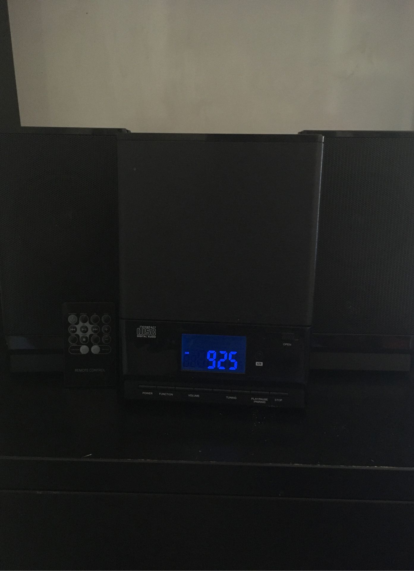 Cd mini stereo system