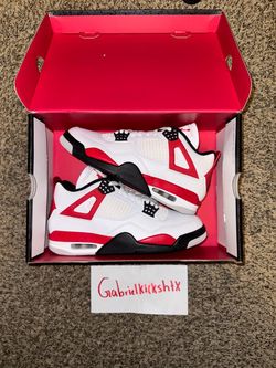 Jordan 4 Red Cement Size 8.5