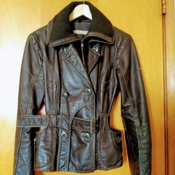 Dark Brown Leather Jacket