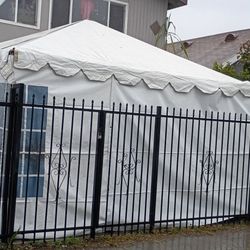 Carpa Blanca 15x15 Pasto Artificial Mesas Sillas Manteles 