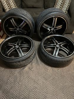 22” TIRES Set!! Read Description Please🗣️👀👀
