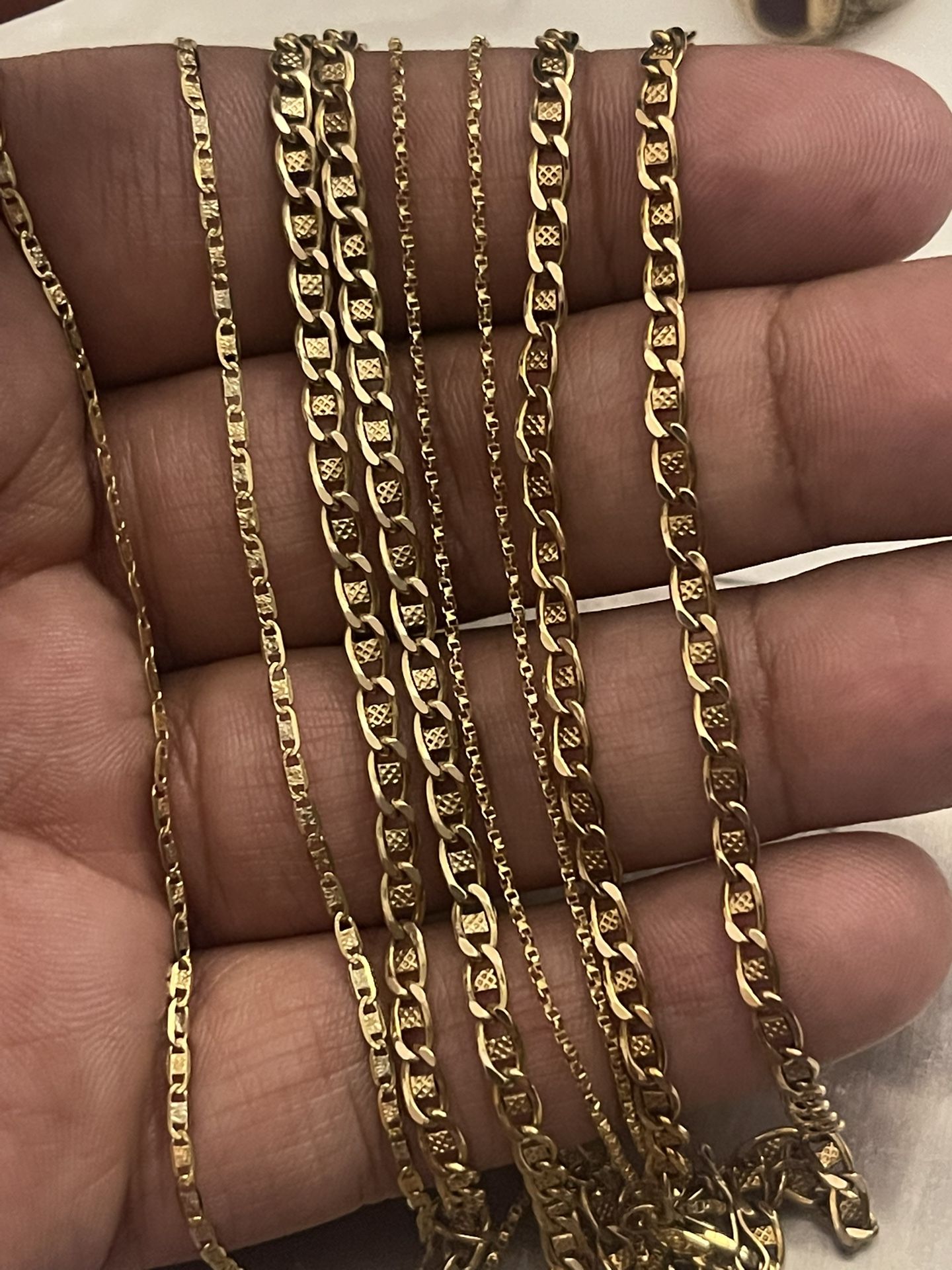 Gold Chains 18k 14k 10k
