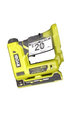 Ryobi P317 Green Cordless Stapler
