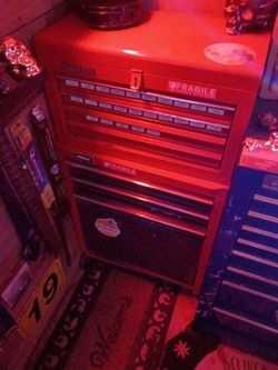 Homak stackable tool chest
