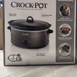 *NEW Crockpot™ Design To Shine 7-qt. Stainless Steel Slow Cooker,Pot For Kitchen