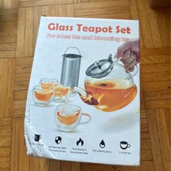 Glass Teapot 