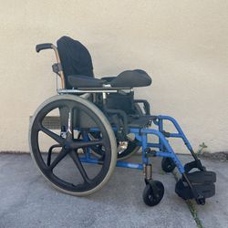 Catalyst Blue Wheelchair 