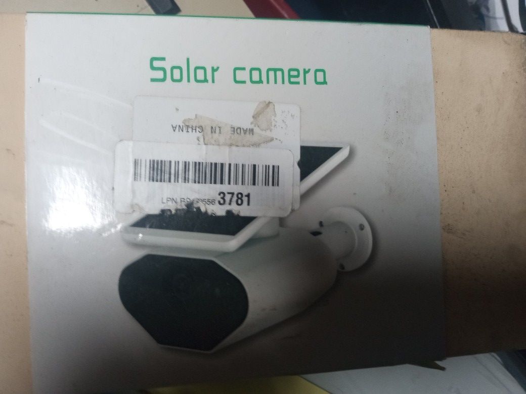 1080p Security Camera Solar Powered