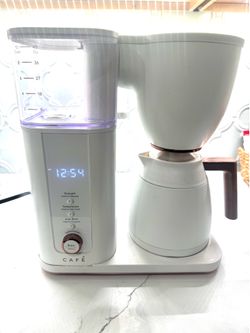 Cafe Specialty Coffee Maker, White & Rose Gold