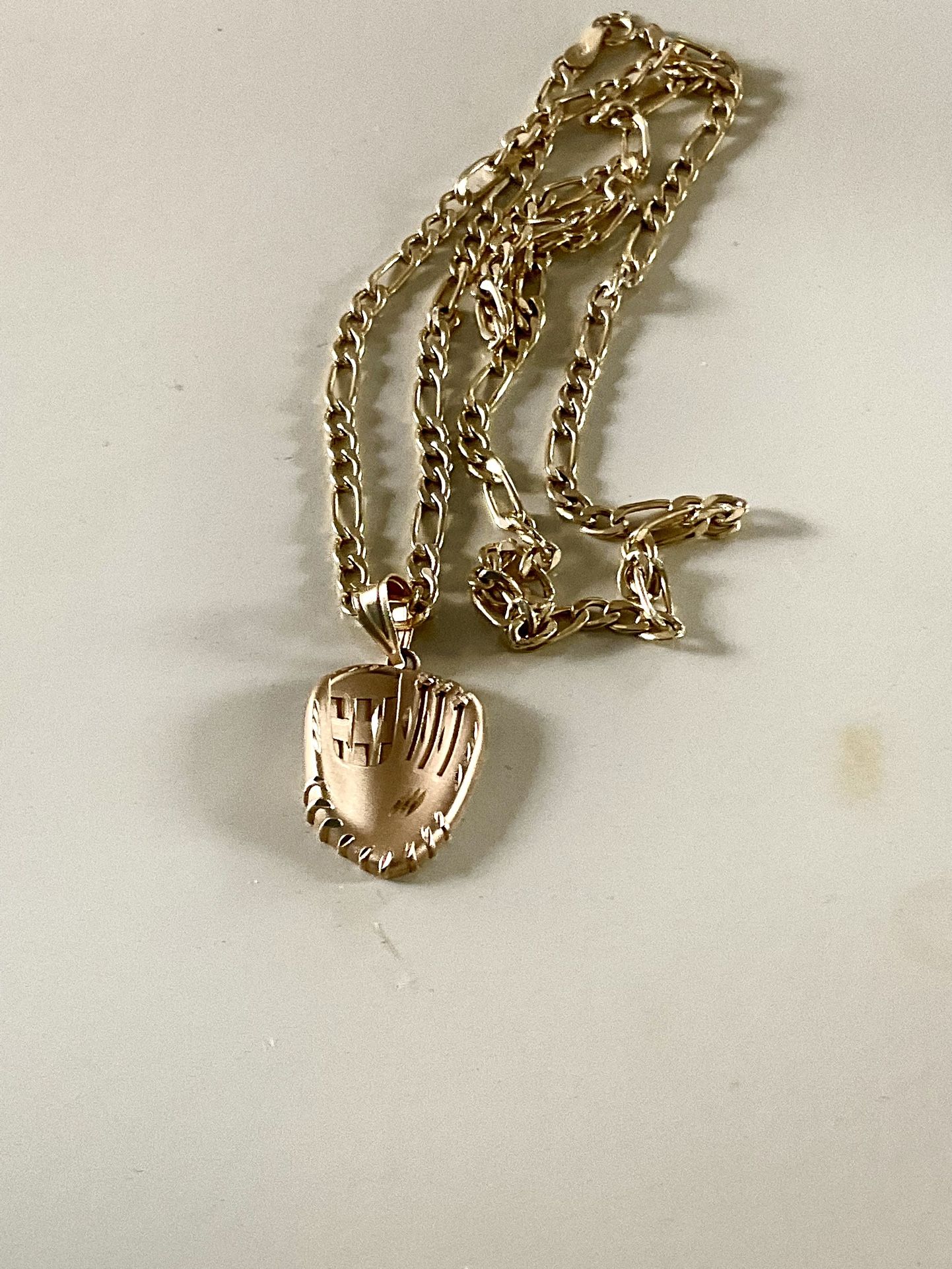 10k-14k Michael Anthony figaro gold CHAIN with PENDANT ! MADE IN ITALY