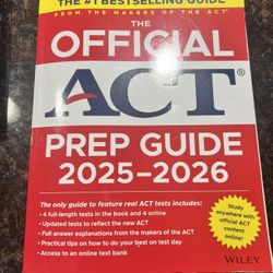 ACT prep guide