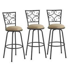 Beautiful bar stool swivel chairs Like New 
