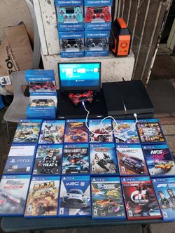 New Conditions Only... $120! 2016 PS4 Playstation 4 500GB & 1 Sealed Control. $40! Extra control $20! Per Game. $10! Old sports. $30! Better Games. Tr
