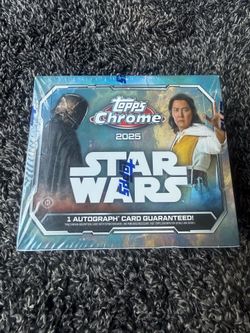 2025 Star Wars Topps Chrome Hobby Box
