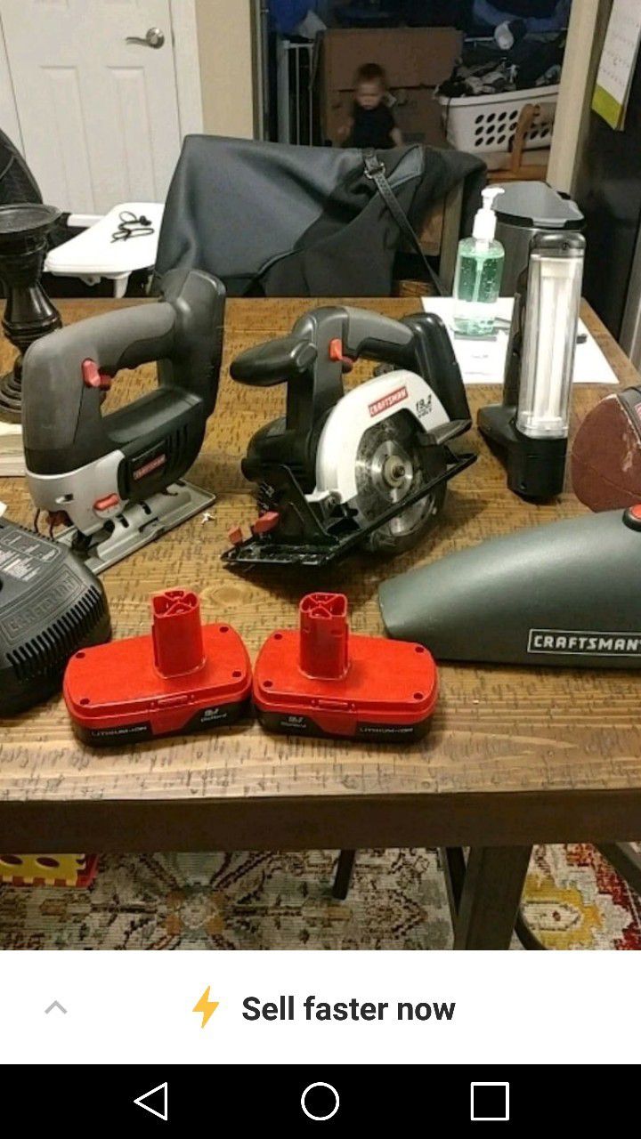 Craftsman power tool set