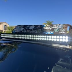 Nilight LED Light Bar 42 inch Spot Flood Driving Lamp Roof Off Road with Metal Mounting Brackets