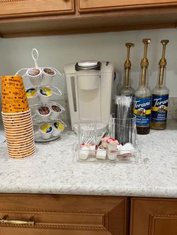 Keurig plus coffee bar supplies