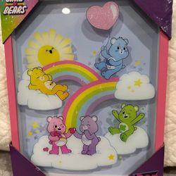 Care Bears Shadow Box Art