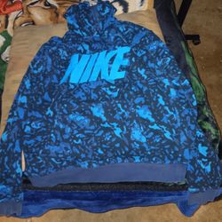 Blue Nike Hoodie