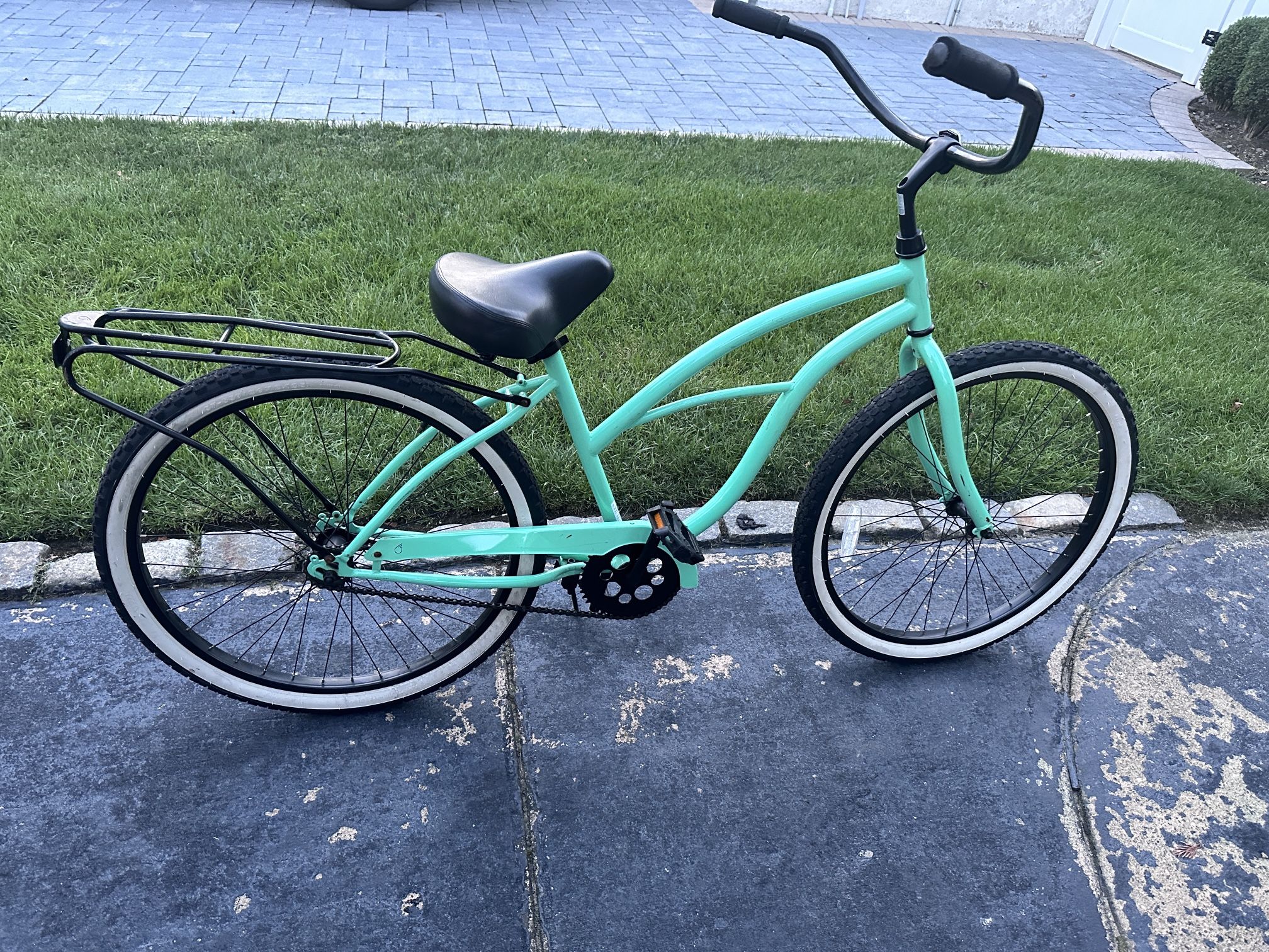Three Six Zero Beach Cruiser Bike 26” Wheels Bicycle