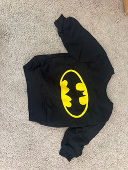 Boys’ Batman Sweatshirt and Boys’ Black Zippered Hoodie
