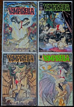 Vampirella: Morning In America #1-4 Harris Comics Complete Run VF-NM 🔥🔥🔥🔥