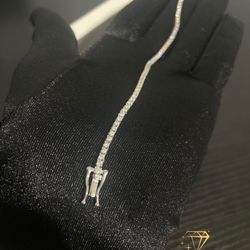 2mm Moissanite Tennis Bracelet 