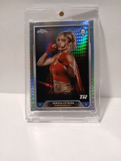 Topps Chrome Boxing Card
